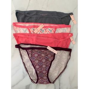 Brand new 4pack Victoria Secret underwater
